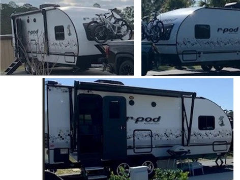 Camper trailer stolen from Highway 17 property